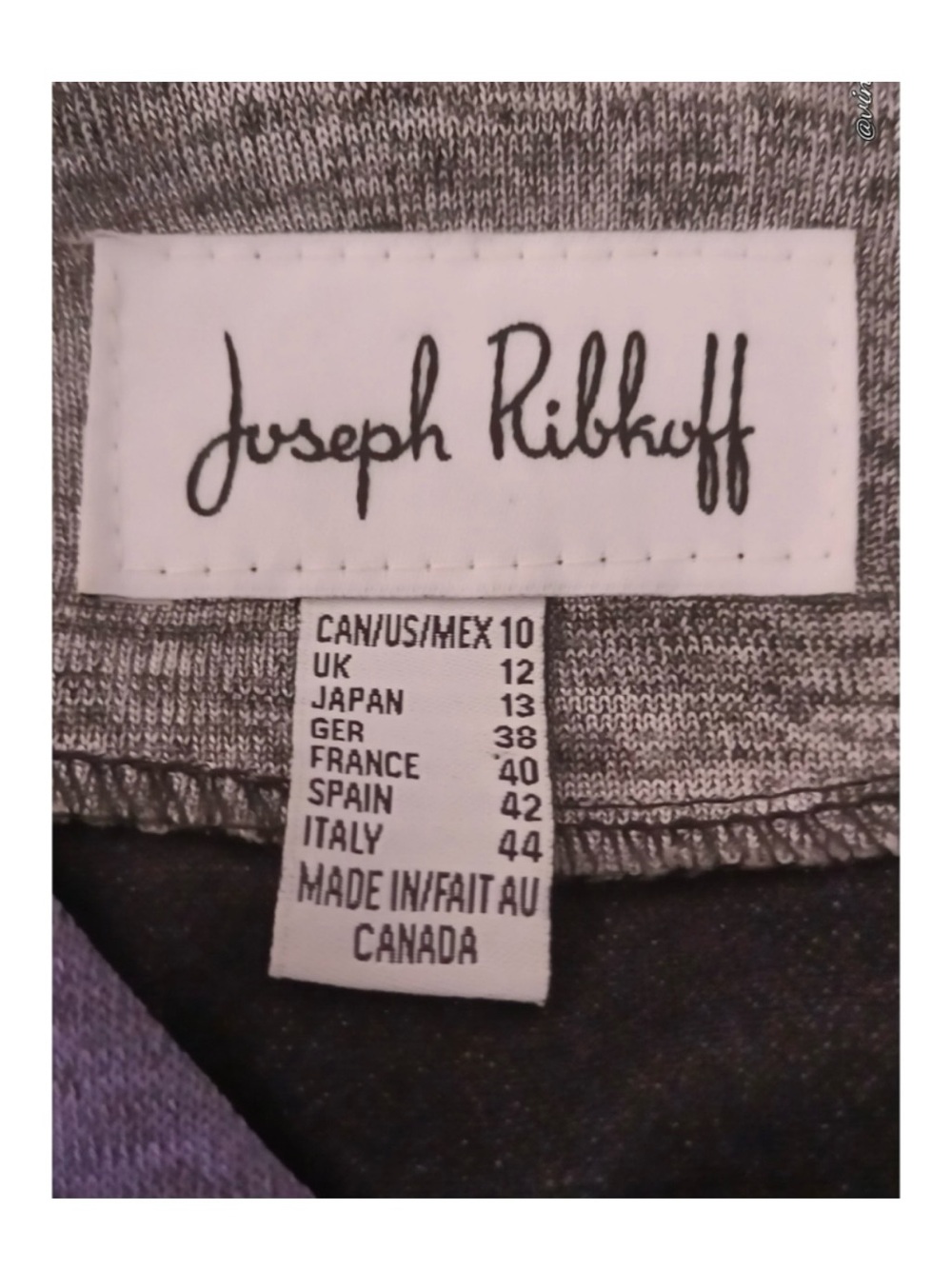 Joseph Ribkoff Colorful Abstract Trapeze Jacket - Size 10 - Picture 4 of 5